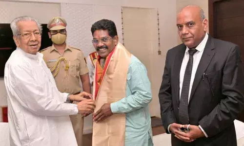 National ST panel member meets Governor Biswa Bhusan Harichandan