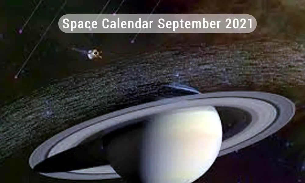 Space Calendar September 2021