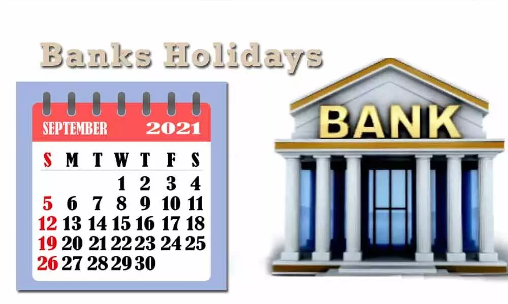 Bank Holidays in September 2021 Banks in Telangana to be closed