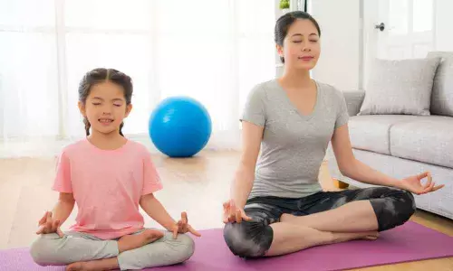 Meditation is known to trigger the secretion of ‘happy hormones’ in the body.