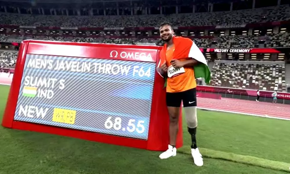 Sumit Antil set a new world record on his way to a gold medal in the Men