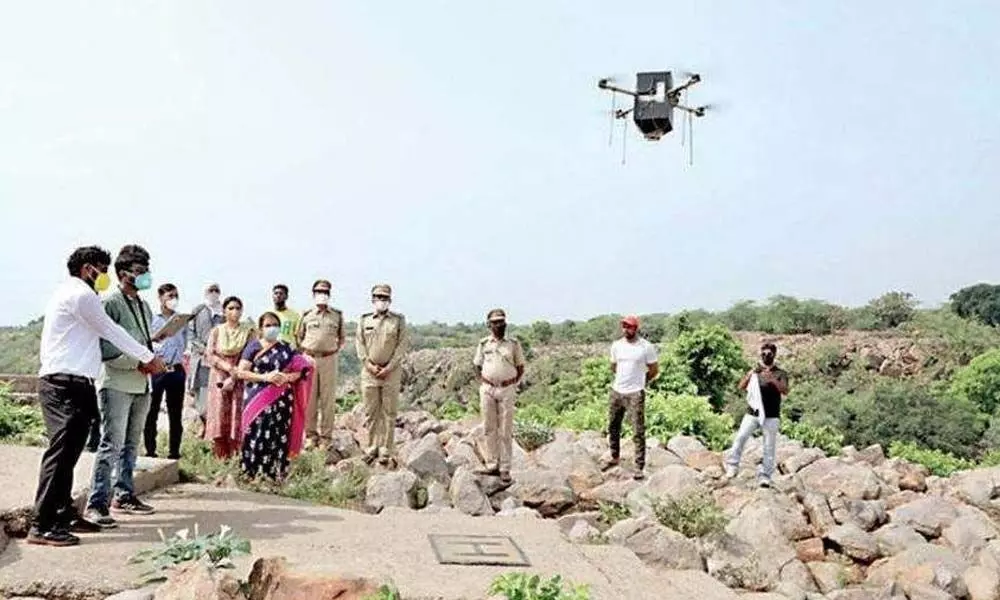 Telangana State to deploy drones to pep up ‘Hara Bhara’ drive