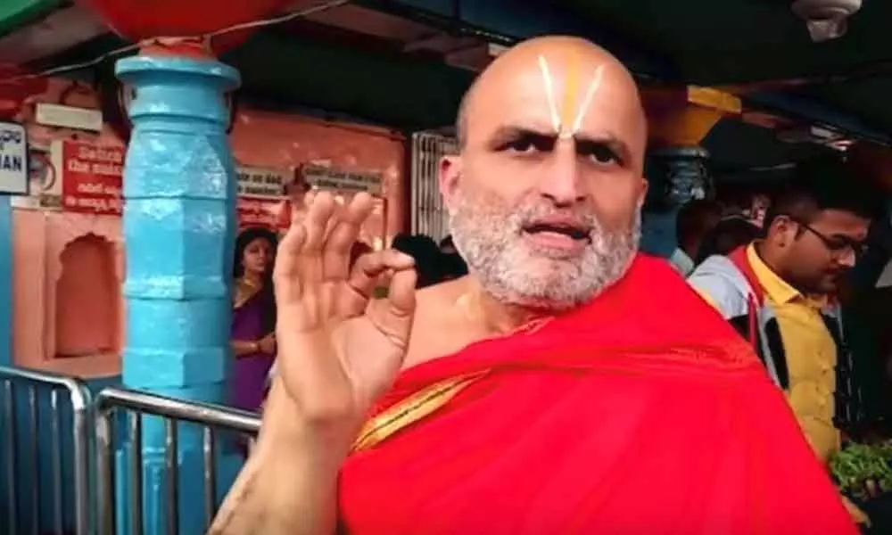 Chilkur Balaji head priest and Temple Protection Movement convener CS Rangarajan