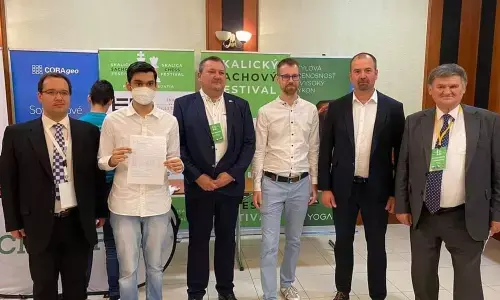 Raja Rithvik receives 2nd GM Norm, bags runner-up title at Skalica Open