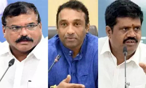 Botcha Satyanarayana and Mekapati Gautam Reddy and Avanti Srinivas