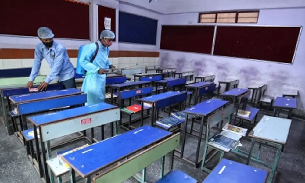 Schools reopen in Telangana