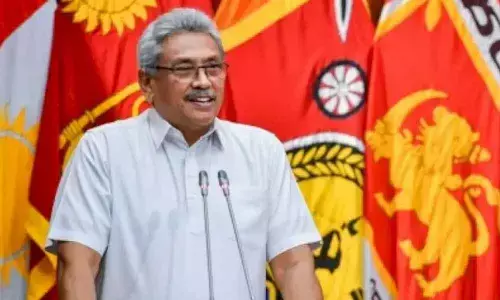 President of the island nation, Gotabaya Rajapaksa