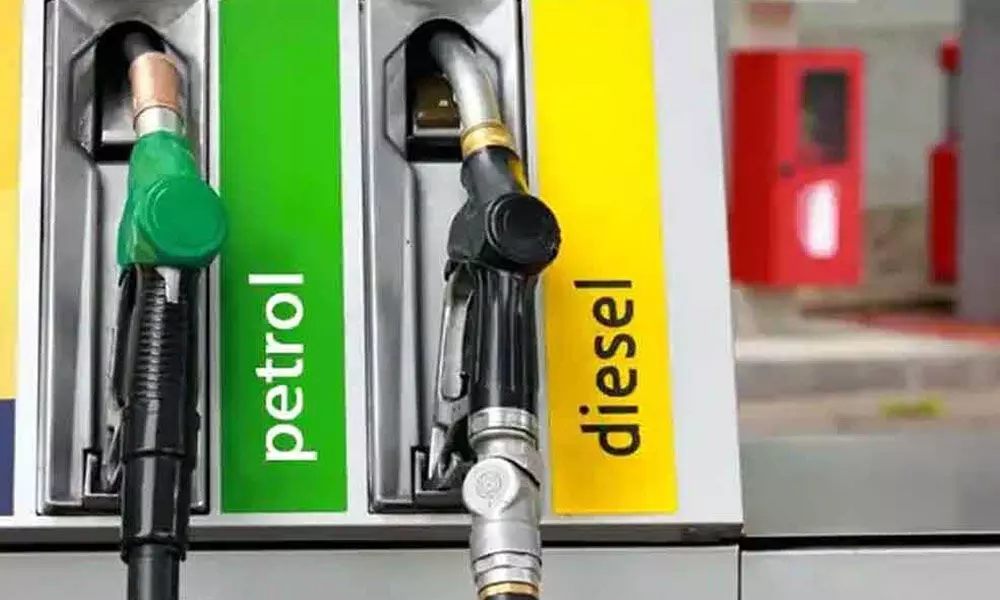 Petrol and diesel prices today