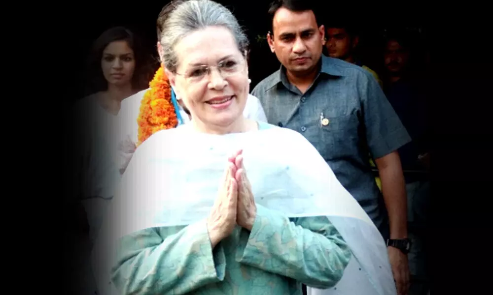 Congress chief Sonia Gandhi