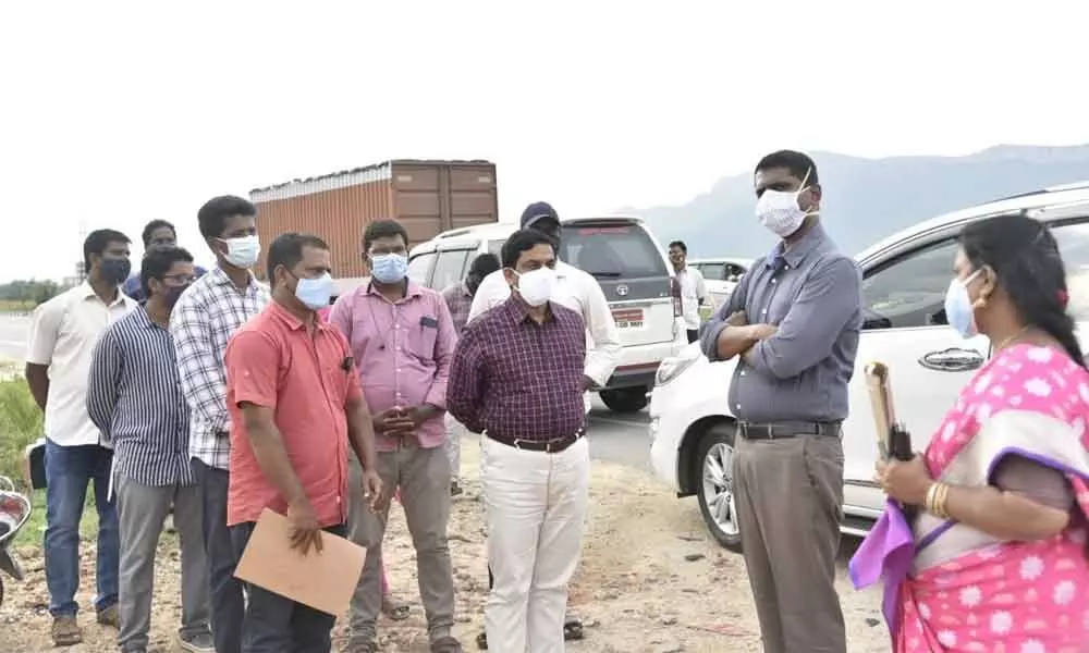 Tirupati: Land for proposed health city inspected