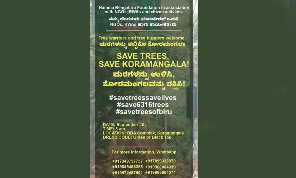 Bengaluru RWA to hold tree-hug protest