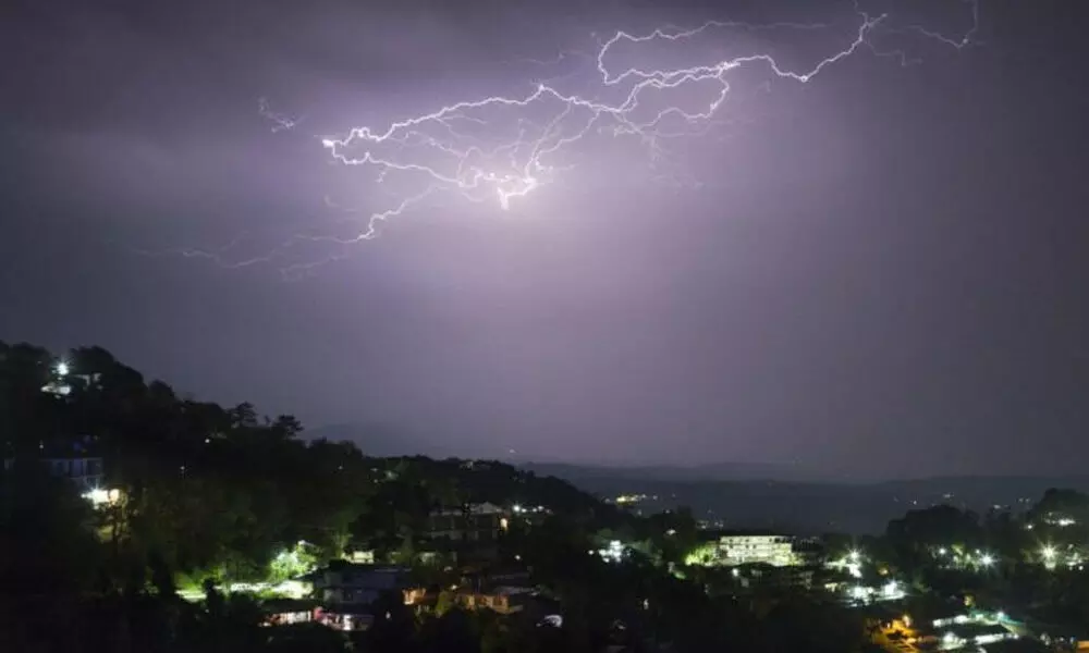 Thundershowers forecast in Hyderabad