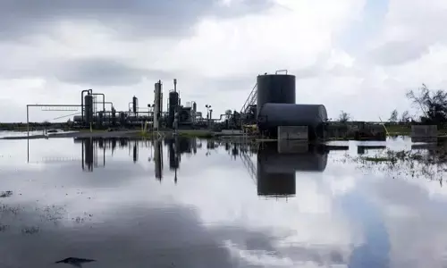 About 12 percent of United States crude processing capacity was shut or reduced ahead of Hurricane Ida