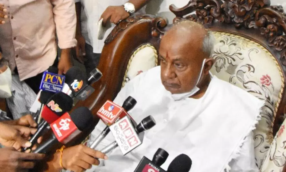 Former Prime Minister Deve Gowda