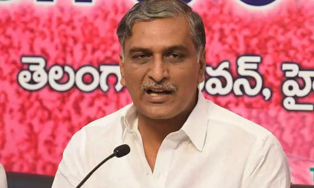 Finance Minister T Harish Rao