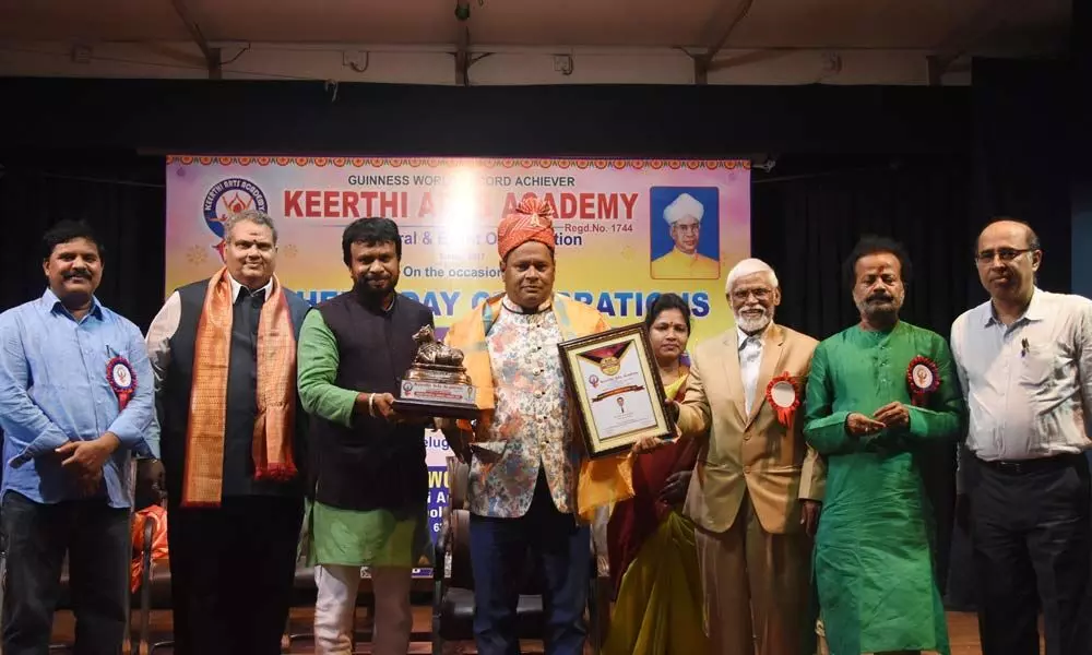 Awards presented to 21 on Teachers Day