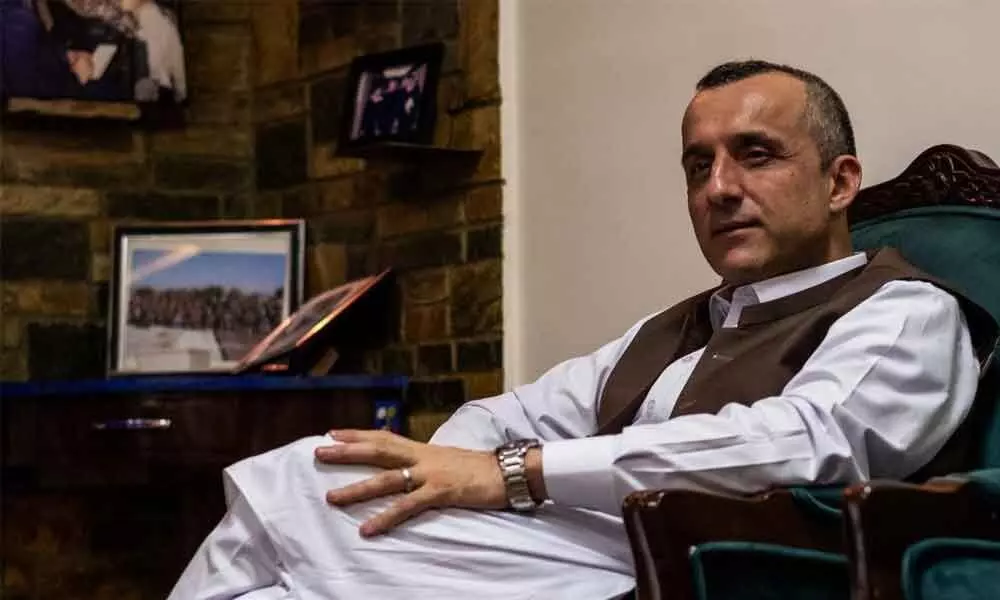 Former Afghan vice president Amrullah Saleh