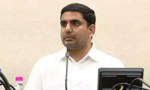 TDP national general secretary and MLC Nara Lokesh