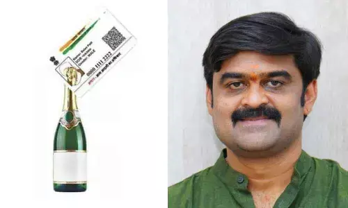 Santhosh Manduva,  Founder of Sulakshya Seva Samithi NGO, Warangal