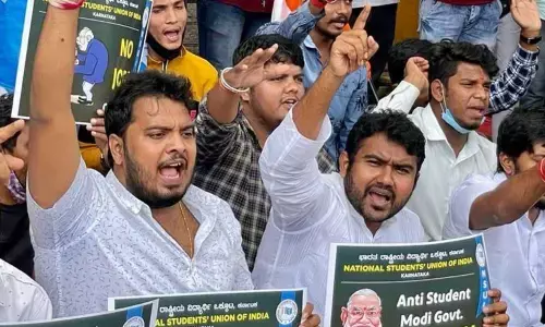 NSUI protests over JEE paper leak