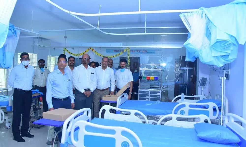 AGI Milltec sets up 10-bed ICU facility in Anekal government hospital