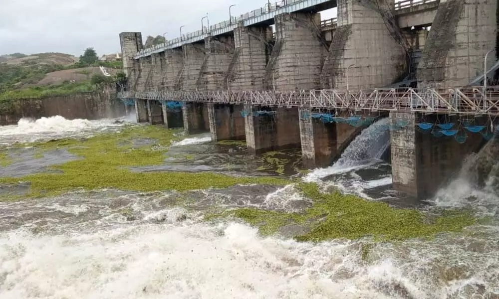 Water released from Madduvalasa reservoir due to heavy inflow of water