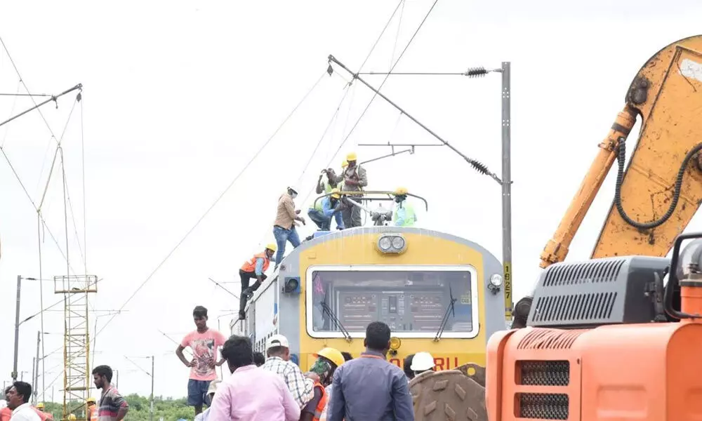 South Central Railway commissions bypass line