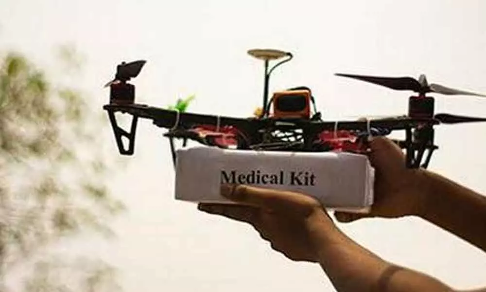 Vaccine drone delivery trials set to start in Telangana today