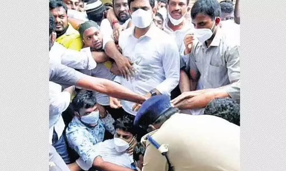 Police detain TDP leaders in Guntur district ( File photo)