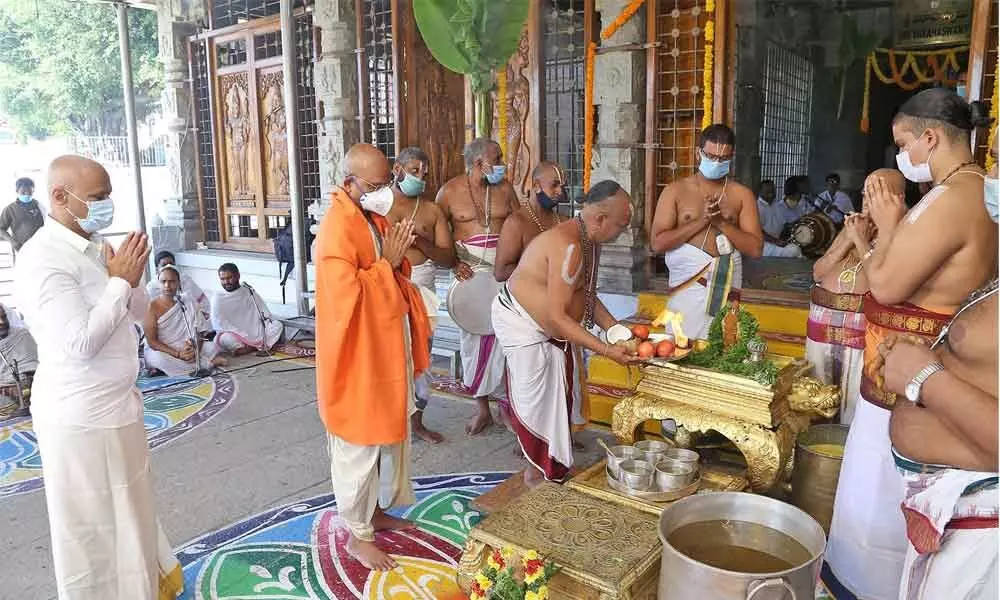 Varaha Jayanthi celebrated in Tirumala