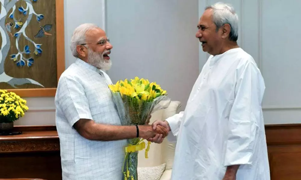 Prime Minister Narendra Modi, Odisha Chief Minister Naveen Patnaik