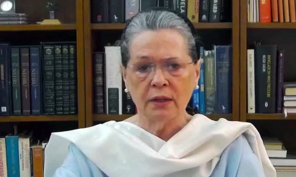 Congress president  Sonia Gandhi
