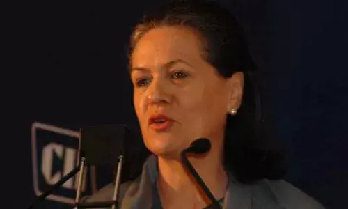 Congress President Sonia Gandhi
