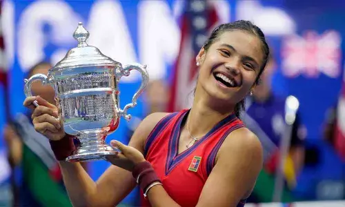 British teenager Emma Raducanu