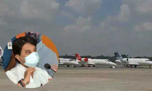 Civil Aviation Minister Jyotiraditya Scindia