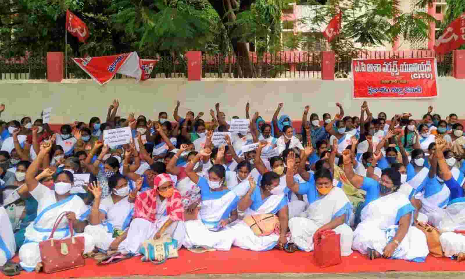 Asha workers oppose proposal to link them to secretariats