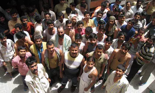 Bahrain Indian workers (File Pic)
