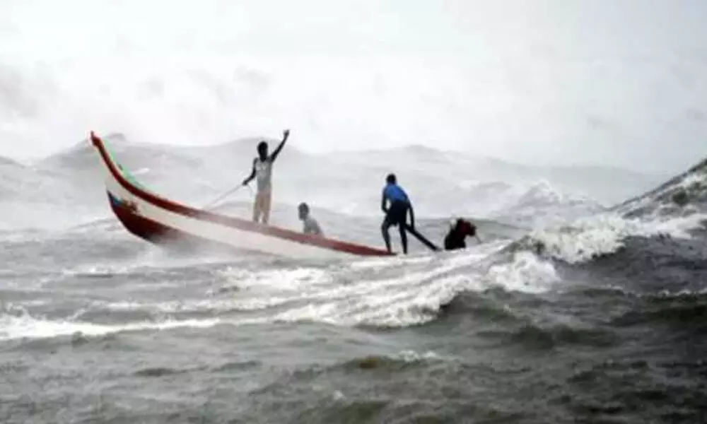 AP fishermen boats stranded in Odisha coast, officials alerted to rescue fishermen