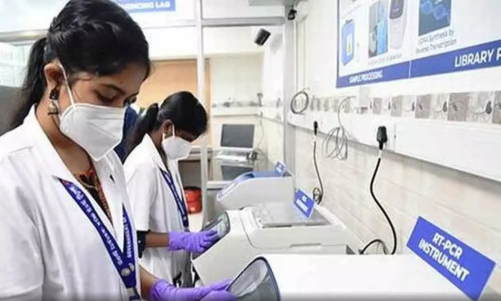 The Genetic Analysis Laboratory, which was inaugurated at the DMS complex on Tuesday.   | Photo Credit: S.R. Raghunathan