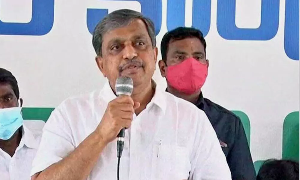 Andhra Pradesh Government advisor Sajjala Ramakrishna Reddy