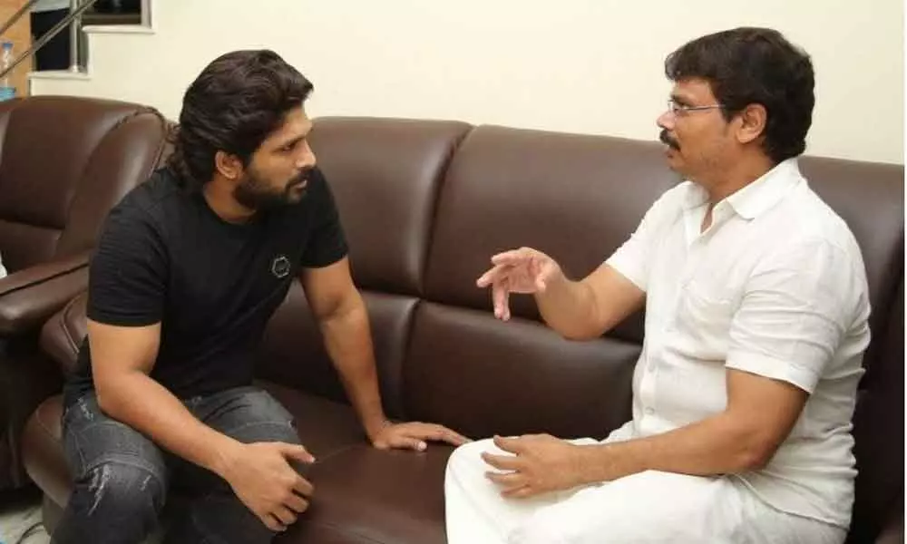 Allu Arjun and Boyapati Srinu