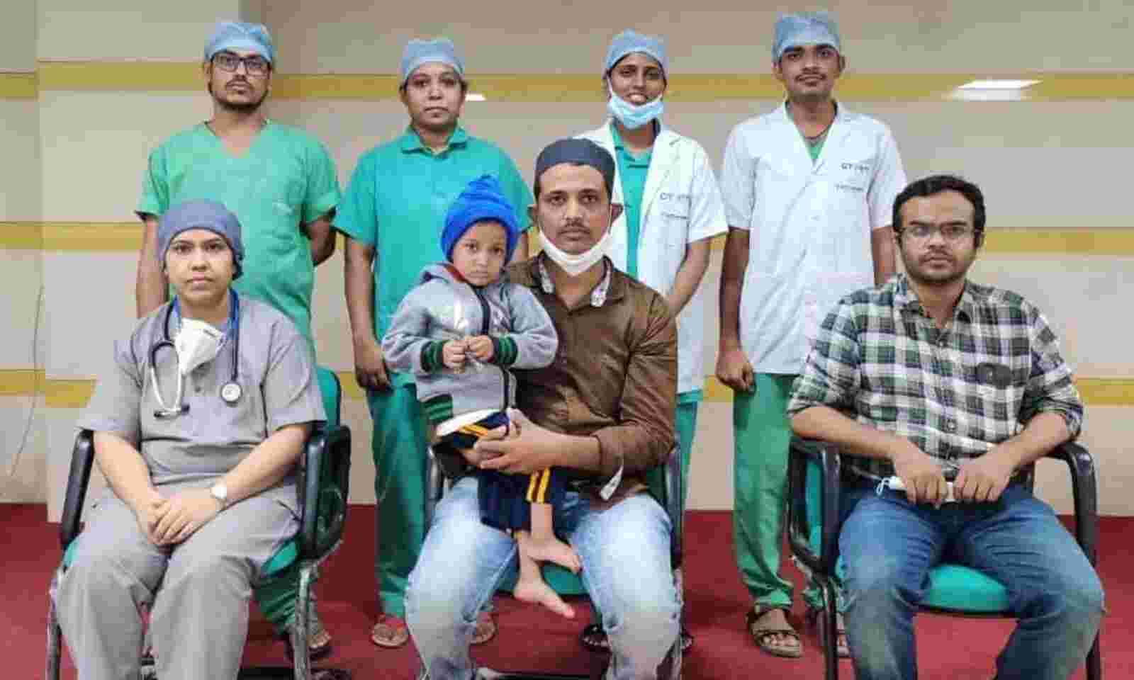 Kurnool Kims Doctors Perform Rare Surgery On 3 Year Old