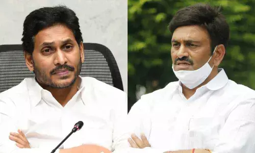 Chief Minister YS Jagan Mohan Reddy & MP Raghuram Krishnam Raju