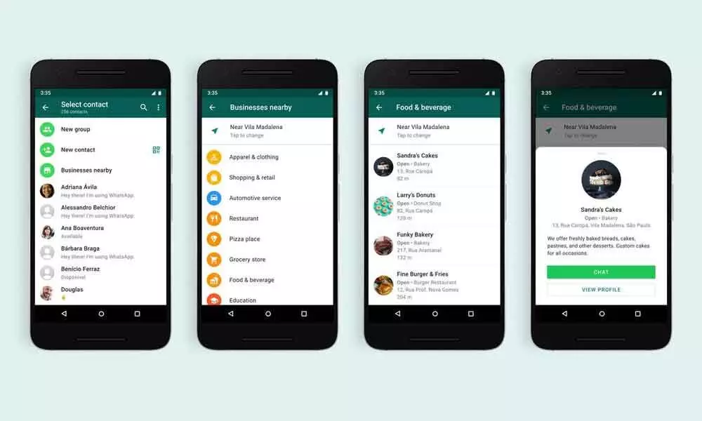 WhatsApp starts testing a yellow pages-style business directory