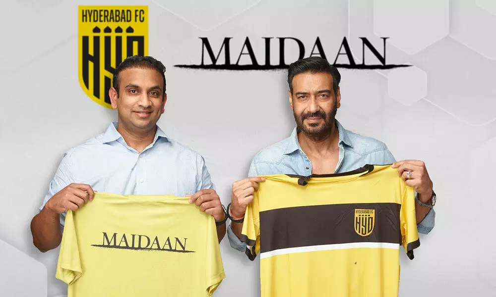 Hyderabad FC announces unique partnership with ‘Maidaan’ movie