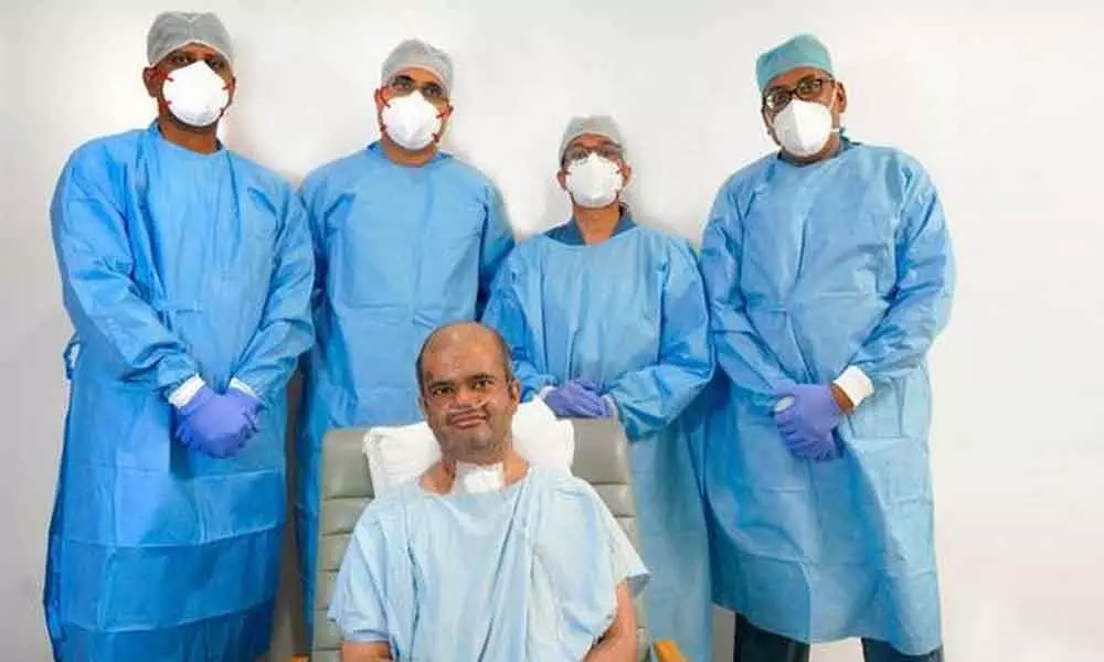 Karnataka’s first-ever post-Covid double lung transplant conducted
