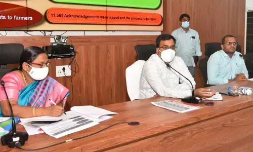 District Collector K V N Chakradhar Babu