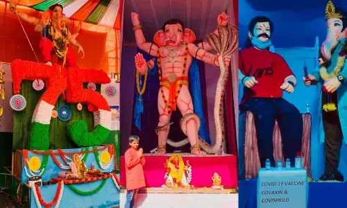 Begum Bazar showcases many avatars of Ganesha