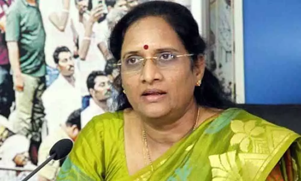 AP Mahila Commission chairperson Vasireddy Padma