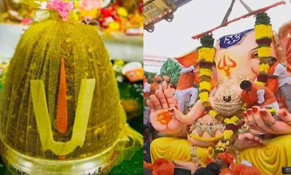 Balapur Ganesh laddu auctioned for a whopping Rs. 18.90 lakh